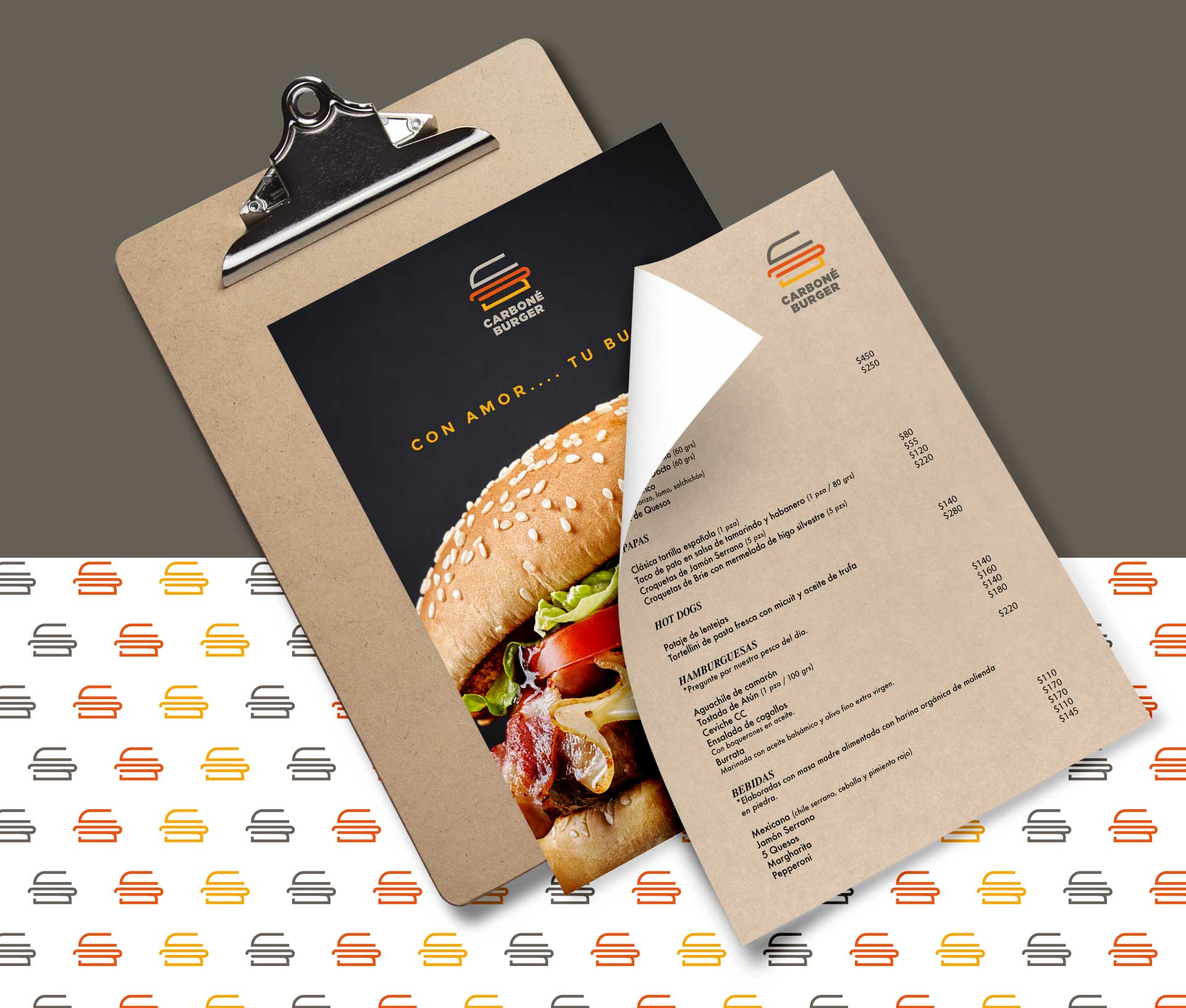 carbone burger